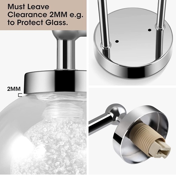 Bathroom Light Fixtures Vanity Light:OOWOLF 11W 5000K 3 Light Globe Bathroom - Picture 6 of 6